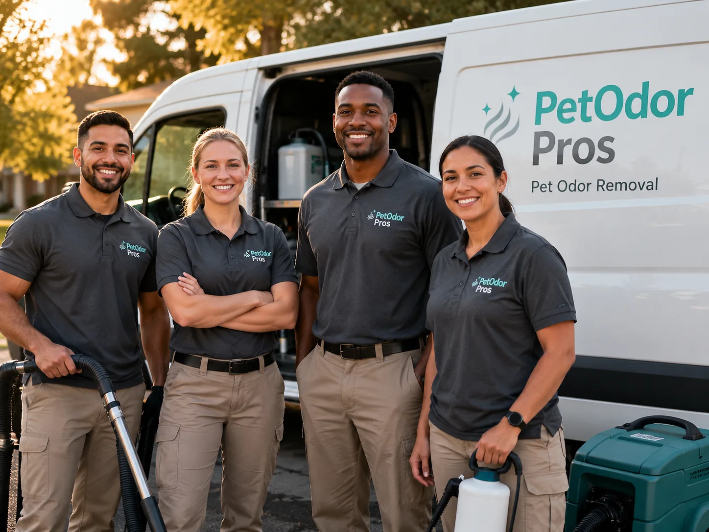 Pet Odor Removal team serving Kingsley, PA